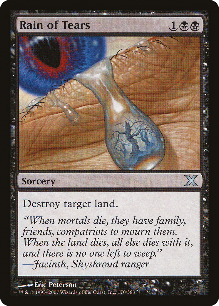 Rain of Tears (10E-170) - Tenth Edition