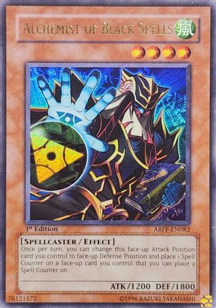 Alchemist of Black Spells (UTR) (ABPF-EN082) - Absolute Powerforce 1st Edition