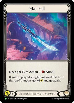 Star Fall - LGS332 (LGS332) - Flesh and Blood: Promo Cards Rainbow Foil