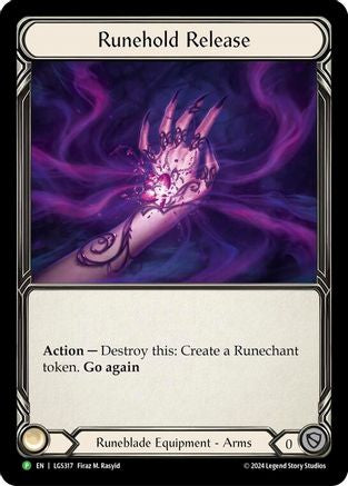 Runehold Release - LGS317 (LGS317) - Flesh and Blood: Promo Cards Rainbow Foil