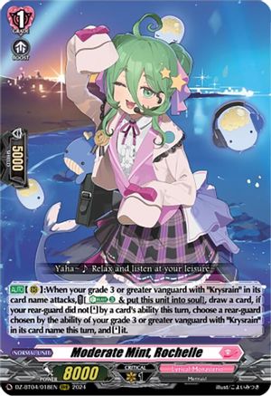 Moderate Mint, Rochelle (DZ-BT04/018EN) - DZ-BT04: Destined Showdown