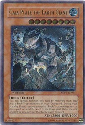 Gaia Plate the Earth Giant (UTR) (ANPR-EN094) - Ancient Prophecy Unlimited