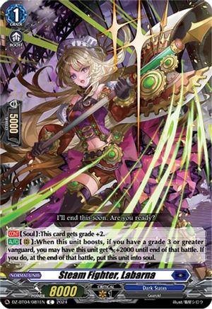 Steam Fighter, Labarna (DZ-BT04/081EN) - DZ-BT04: Destined Showdown
