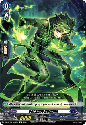 Uncanny Burning (DZ-BT04/084EN) - DZ-BT04: Destined Showdown