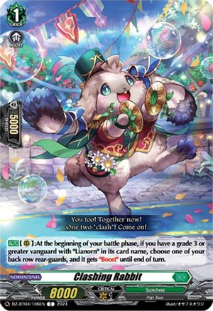 Clashing Rabbit (DZ-BT04/106EN) - DZ-BT04: Destined Showdown