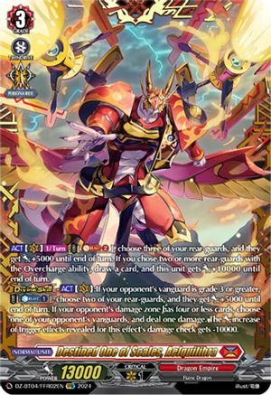 Destined One of Scales, Aelquilibra (FFR) (DZ-BT04/FFR02EN) - DZ-BT04: Destined Showdown