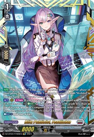 Blitz Publicist, Fentlichta (FFR) (DZ-BT04/FFR09EN) - DZ-BT04: Destined Showdown