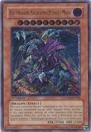 Red Dragon Archfiend/Assault Mode (UTR) (CRMS-EN004) - Crimson Crisis Unlimited