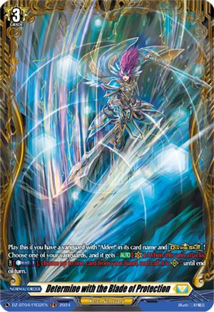 Determine with the Blade of Protection (FR) (DZ-BT04/FR32EN) - DZ-BT04: Destined Showdown