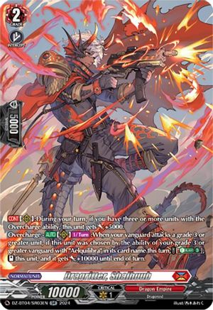 Dragritter, Shalhuub (SR) (DZ-BT04/SR03EN) - DZ-BT04: Destined Showdown