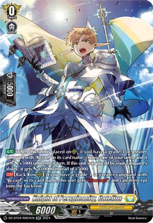 Knight of Perspicacity, Catellus (SR) (DZ-BT04/SR24EN) - DZ-BT04: Destined Showdown