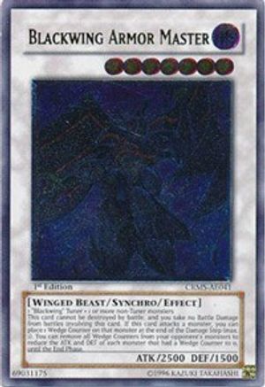 Blackwing Armor Master (UTR) (CRMS-EN041) - Crimson Crisis 1st Edition