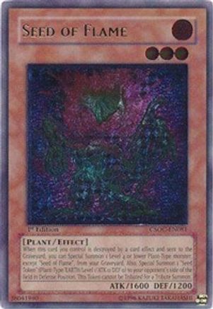Seed of Flame (UTR) (CSOC-EN081) - Crossroads of Chaos Unlimited