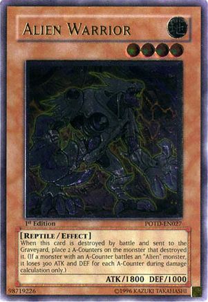 Alien Warrior (UTR) (POTD-EN027) - Power of the Duelist Unlimited