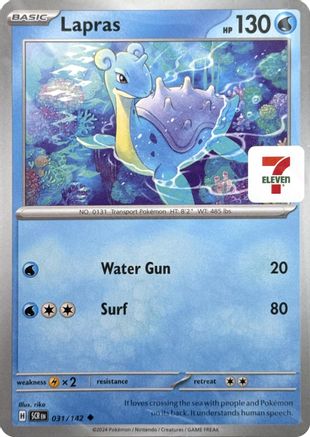 Lapras (7-Eleven Promo) 031/142 Miscellaneous Cards & Products - Uncommon