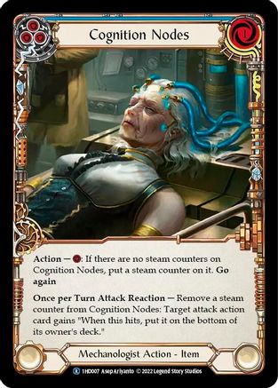 Cognition Nodes (Blue) (1HD007) - Historic Pack 1 Blitz Deck: Dash