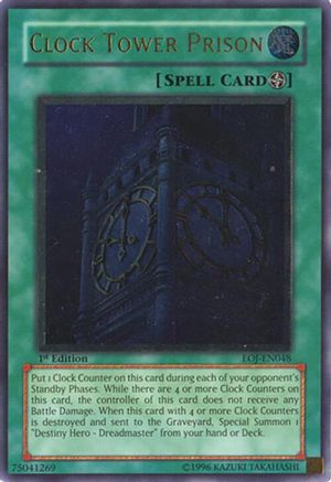 Clock Tower Prison (UTR) (EOJ-EN048) - Enemy of Justice 1st Edition