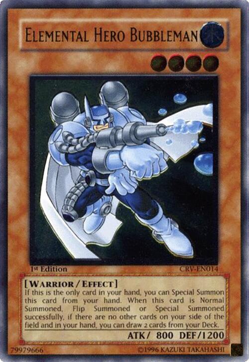 Elemental Hero Bubbleman (UTR)