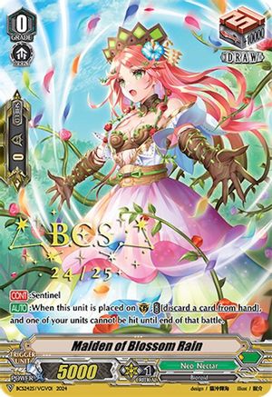 Maiden of Blossom Rain (BCS2425/VGV01) - Bushiroad Event Cards