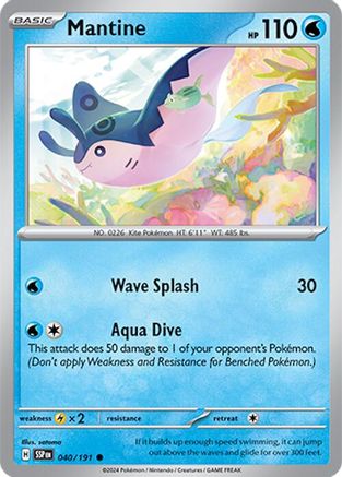 Mantine 040/191 SV08 Surging Sparks - Common