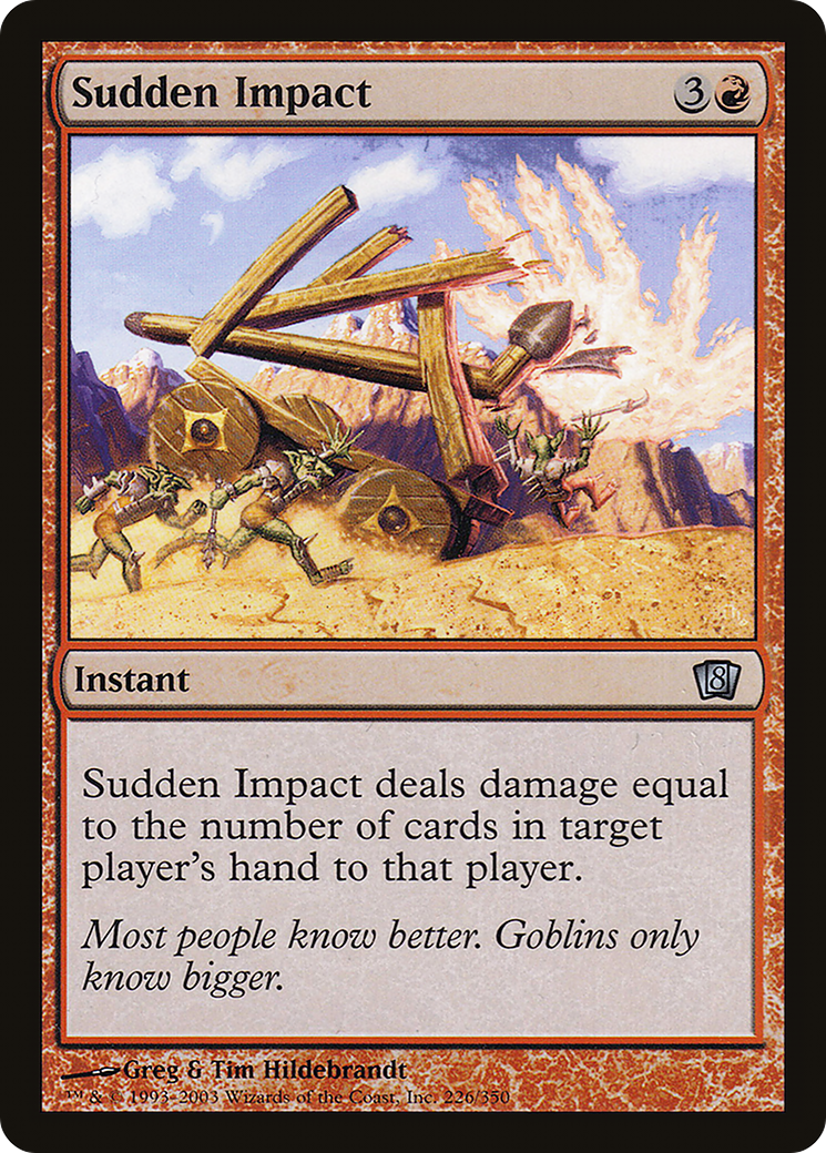 Sudden Impact (8ED-226) - 8th Edition