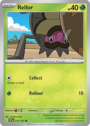 Rellor 013/191 SV08 Surging Sparks - Common