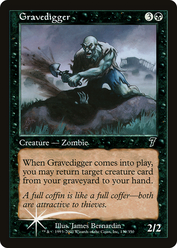 Gravedigger (7ED-139★) - 7th Edition