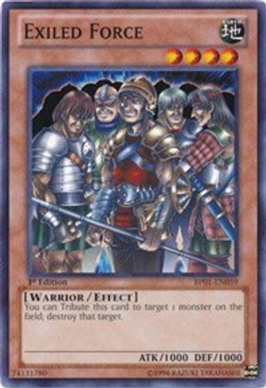Exiled Force (BP01-EN059) - Battle Pack: Epic Dawn 1st Edition