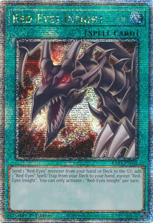 Red-Eyes Insight (Quarter Century Secret Rare)