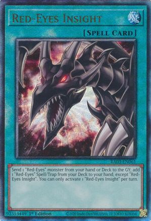 Red-Eyes Insight (PUR) (RA03-EN061) - Quarter Century Bonanza 1st Edition