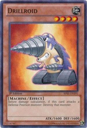 Drillroid (BP01-EN191) - Battle Pack: Epic Dawn 1st Edition
