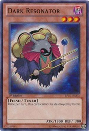 Dark Resonator (BP01-EN203) - Battle Pack: Epic Dawn 1st Edition