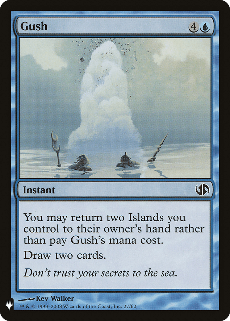 Gush (LIST-DD2-27) - The List