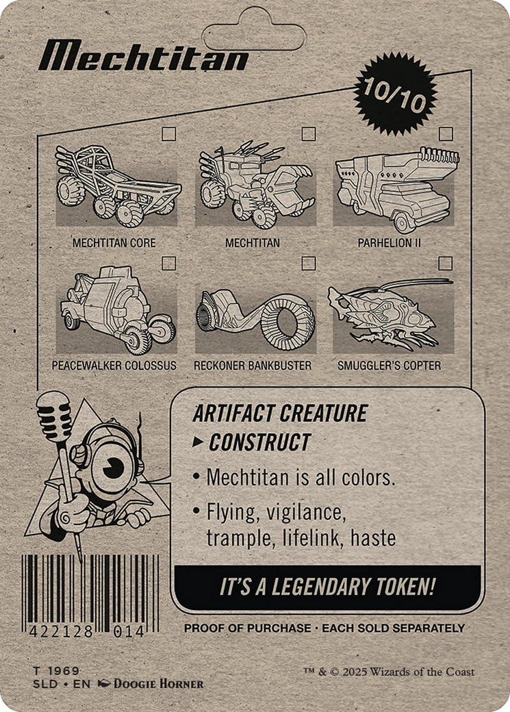 Mechtitan // Mechtitan (SLD-1969) - Secret Lair Drop (Borderless) Foil
