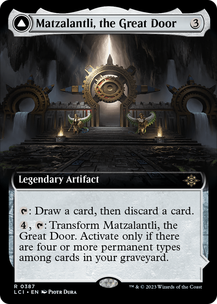 Matzalantli, the Great Door (Extended Art) (LCI-387) - The Lost Caverns of Ixalan: (Extended Art)