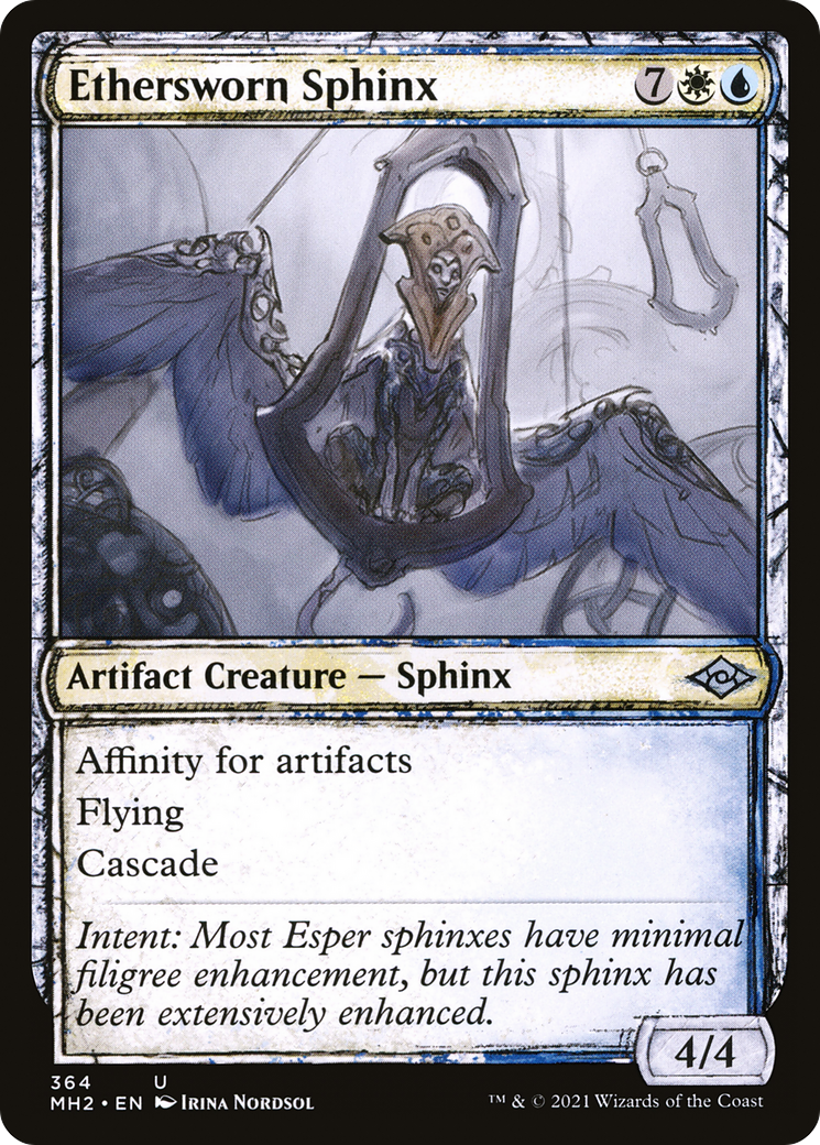 Ethersworn Sphinx (Showcase) (MH2-364) - Modern Horizons 2: (Showcase)