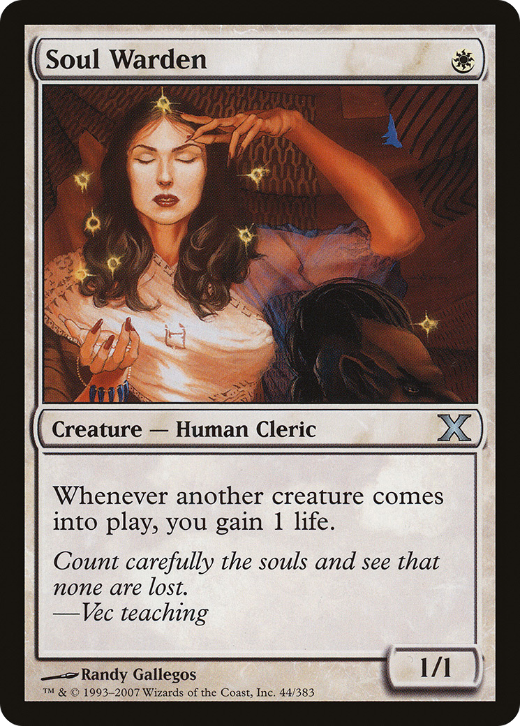 Soul Warden (10E-044) - Tenth Edition