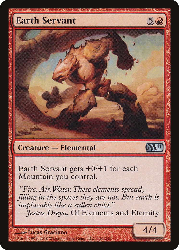 Earth Servant (M11-134) - Magic 2011