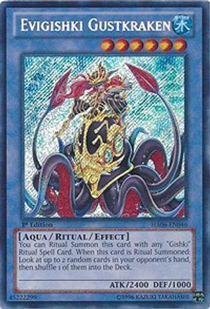 Evigishki Gustkraken (HA06-EN046) - Hidden Arsenal 6: Omega Xyz 1st Edition