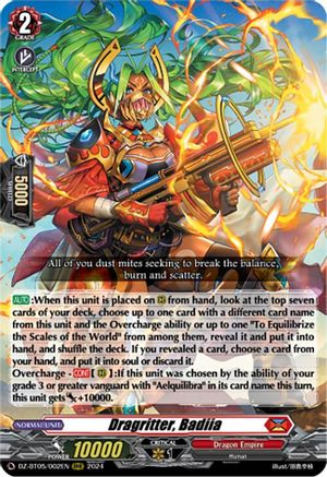 Dragritter, Badiia (DZ-BT05/002EN) - DZ-BT05: Omniscient Awakening