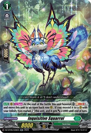Inquisitive Squarrol (DZ-BT05/039EN) - DZ-BT05: Omniscient Awakening