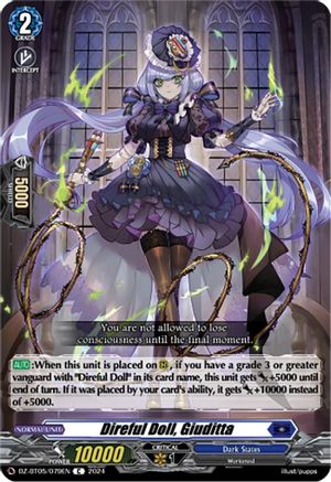 Direful Doll, Giuditta (DZ-BT05/079EN) - DZ-BT05: Omniscient Awakening