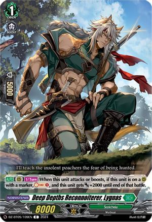 Deep Depths Reconnoiterer, Lygnas (DZ-BT05/109EN) - DZ-BT05: Omniscient Awakening
