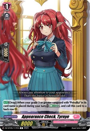 Appearance Check, Tyrnye (DZ-BT05/117EN) - DZ-BT05: Omniscient Awakening