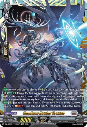 Headway Router Dragon (FFR) (DZ-BT05/FFR09EN) - DZ-BT05: Omniscient Awakening