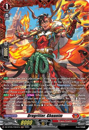Dragritter, Ghaanim (FR) (DZ-BT05/FR04EN) - DZ-BT05: Omniscient Awakening