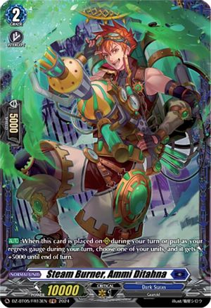 Steam Burner, Ammi Ditahna (FR) (DZ-BT05/FR13EN) - DZ-BT05: Omniscient Awakening