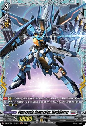 Hypersonic Conversion, Machfighter (FR) (DZ-BT05/FR21EN) - DZ-BT05: Omniscient Awakening
