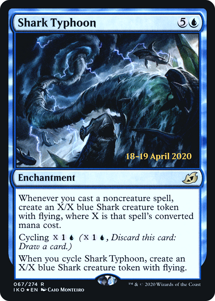 Shark Typhoon (PRE-067) - Ikoria: Lair of Behemoths Promos Foil