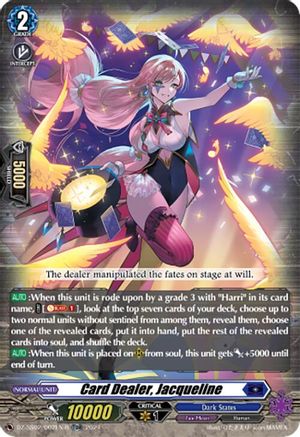 Card Dealer, Jacqueline (TDR) (DZ-SS02/002EN-R) - DZ-SS02: Stride Deckset -Harri-